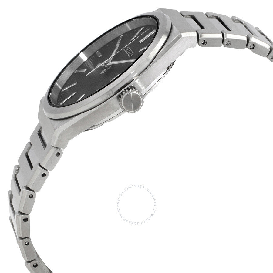 Seiko Classic Quartz Black Dial Men's Watch SUR557P1 - Dawson Watches #2
