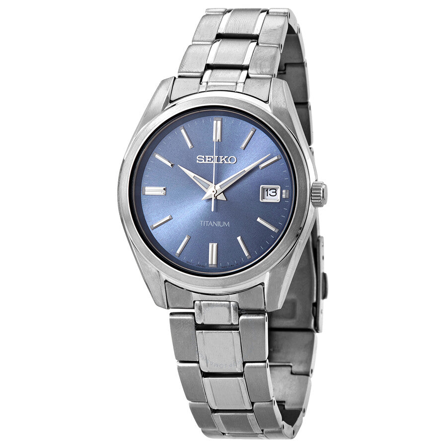 Seiko Essentials Quartz Blue Dial Men's Watch SUR371 - Dawson Watches