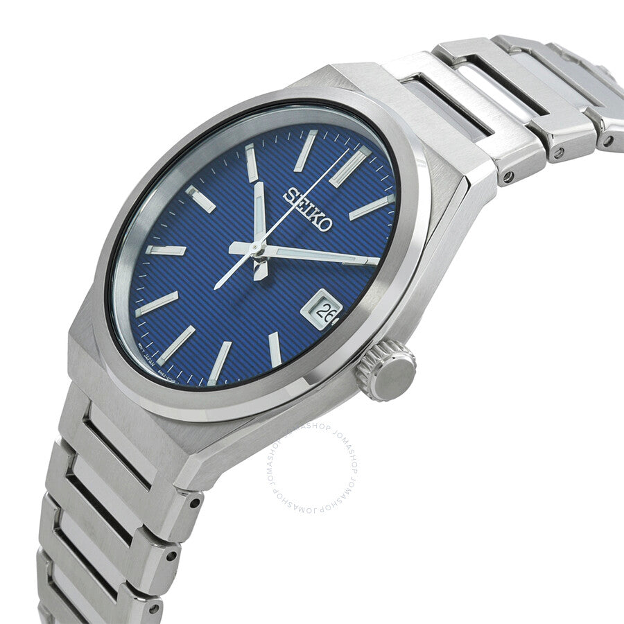 Seiko Classic Quartz Blue Dial Men's Watch SUR555P1 - Dawson Watches #2
