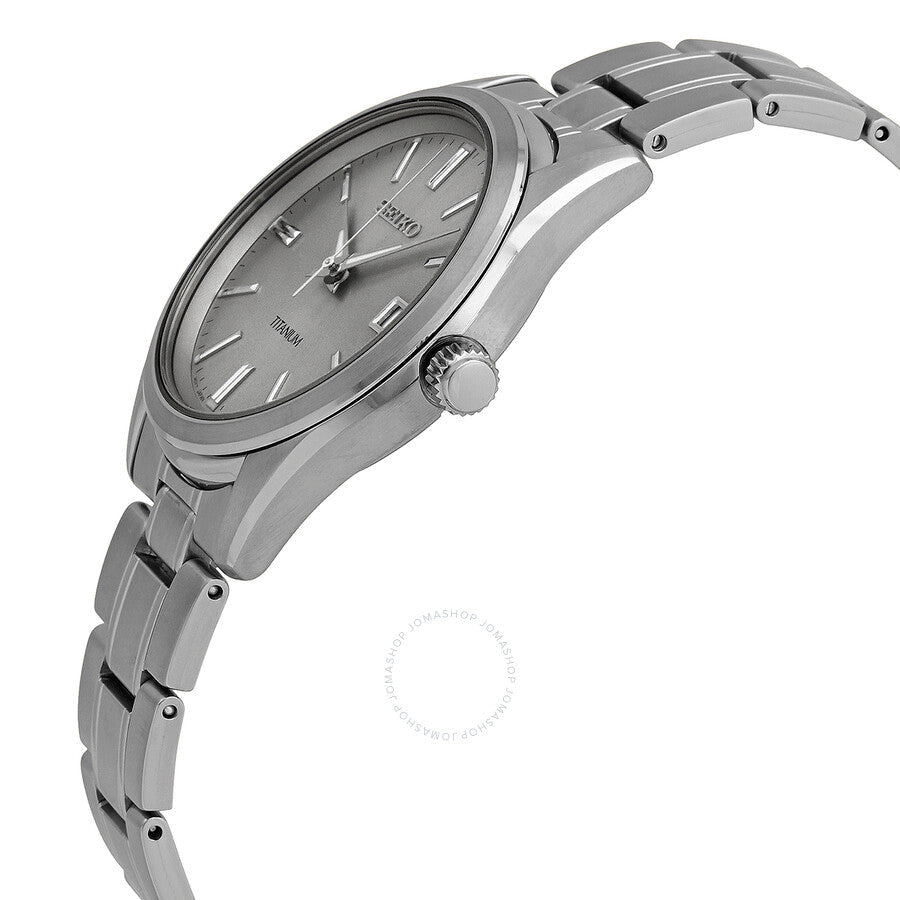 Seiko Essentials Quartz Silver Dial Men's Watch SUR369 - Dawson Watches #2