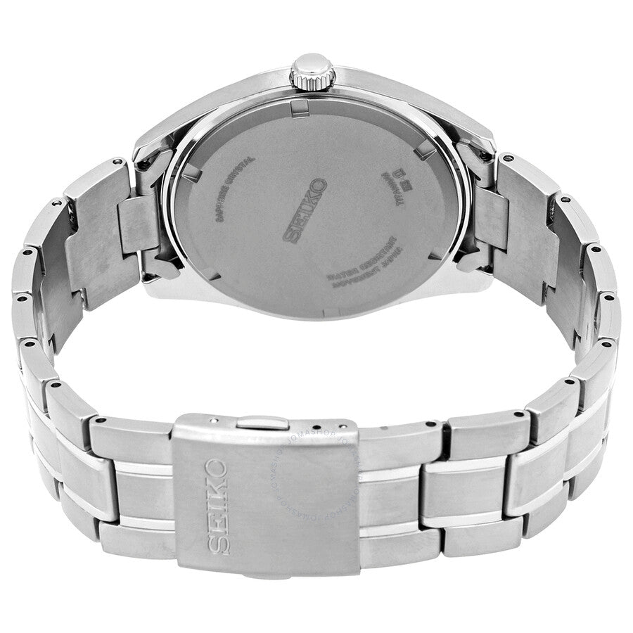 Seiko Essentials Quartz Silver Dial Men's Watch SUR369 - Dawson Watches #3