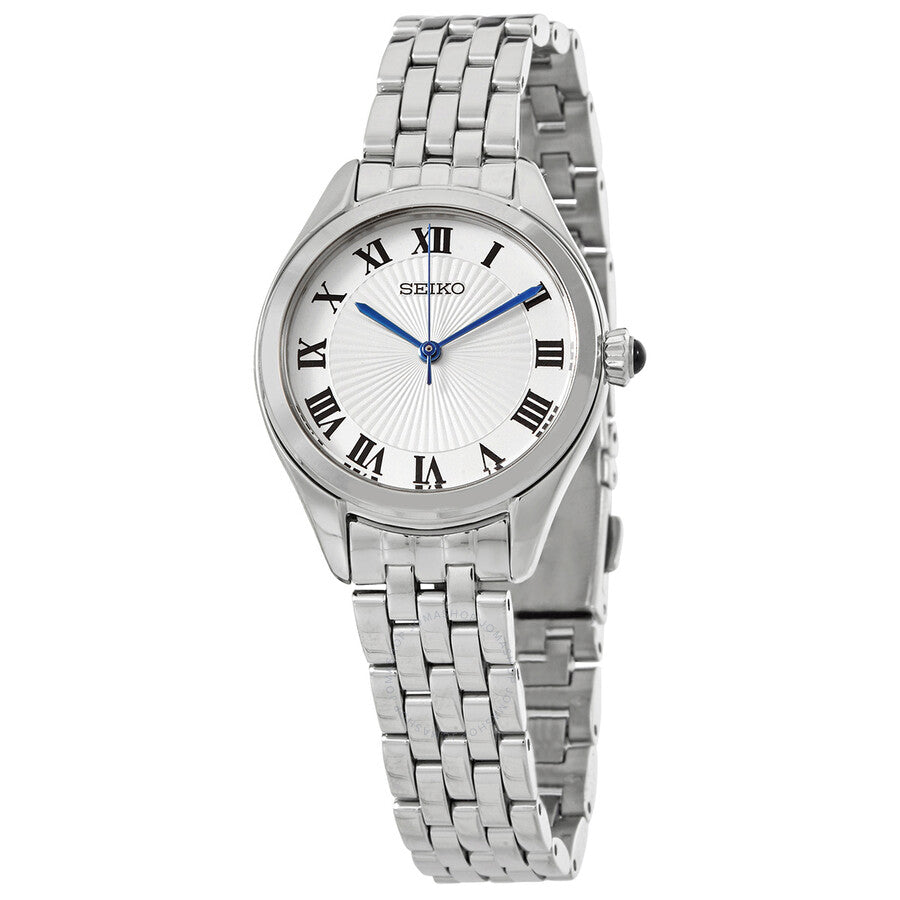 Seiko Classic Quartz White Dial Ladies Watch SUR327 - Dawson Watches