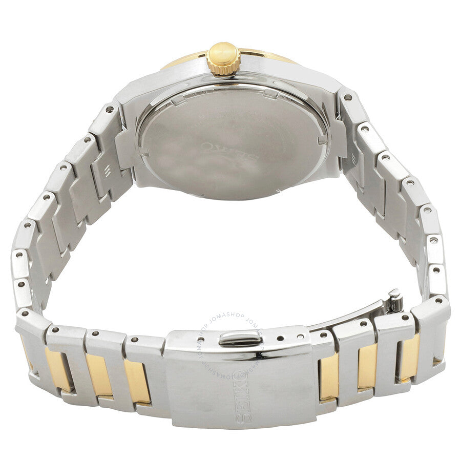 Seiko Classic Quartz White Dial Two-Tone Ladies Watch SUR578P1 - Dawson Watches #3