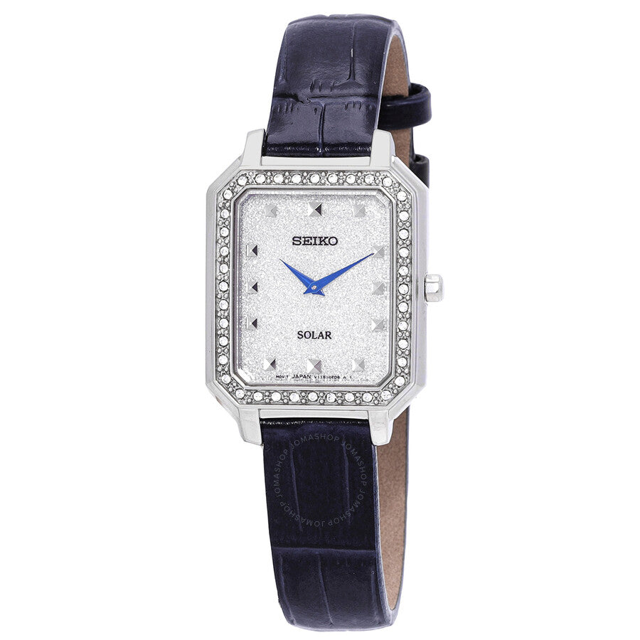 Seiko Conceptual Eco-Drive Diamond Silver Dial Ladies Watch SUP429P1 - Dawson Watches