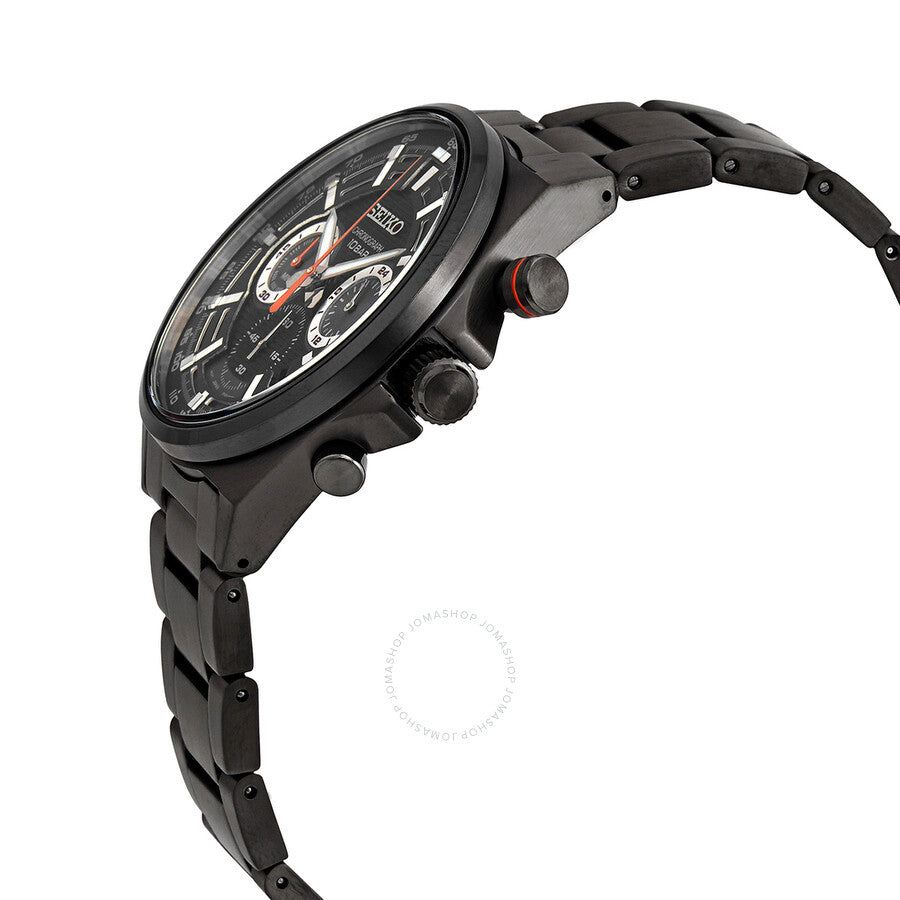 Seiko Essentials Chronograph Quartz Black Dial Men's Watch SSB399P1 - Dawson Watches #2