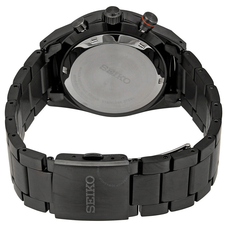 Seiko Essentials Chronograph Quartz Black Dial Men's Watch SSB399P1 - Dawson Watches #3