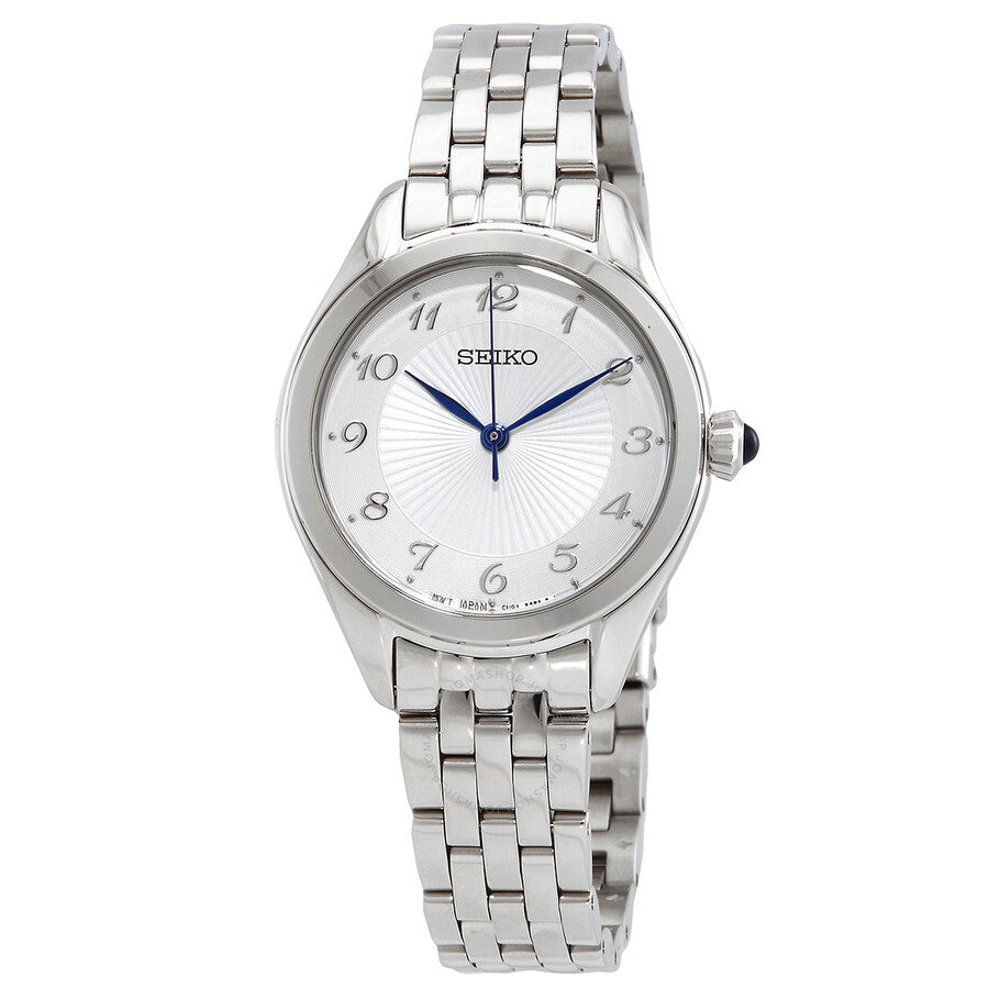 Seiko Core Quartz White Dial Ladies Watch SUR379P1 - Dawson Watches
