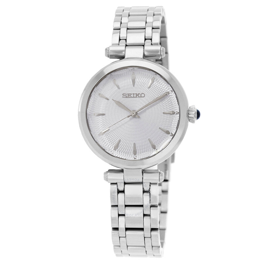 Seiko Discover More Quartz Light Blue Dial Ladies Watch SRZ553P1 - Dawson Watches