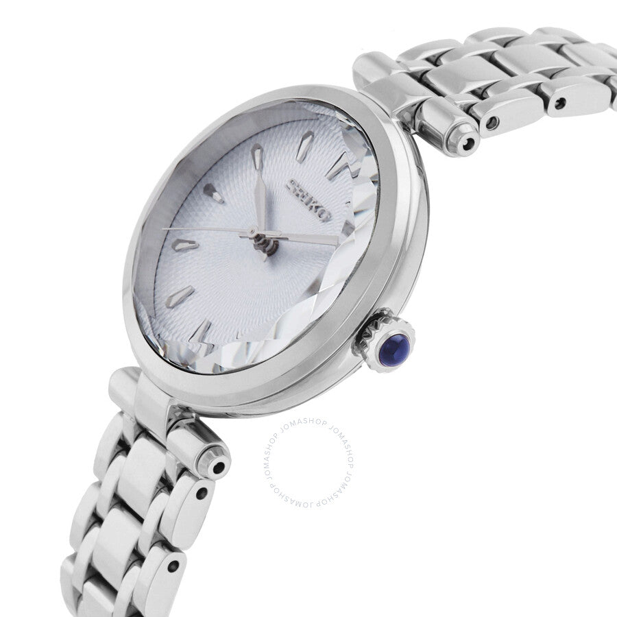 Seiko Discover More Quartz Light Blue Dial Ladies Watch SRZ553P1 - Dawson Watches #2