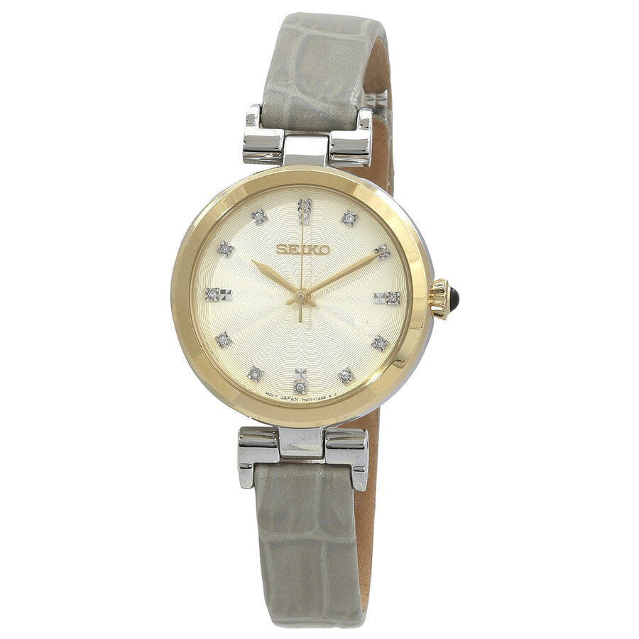 Seiko Dress Quartz Diamond Ladies Watch SRZ546 - Dawson Watches