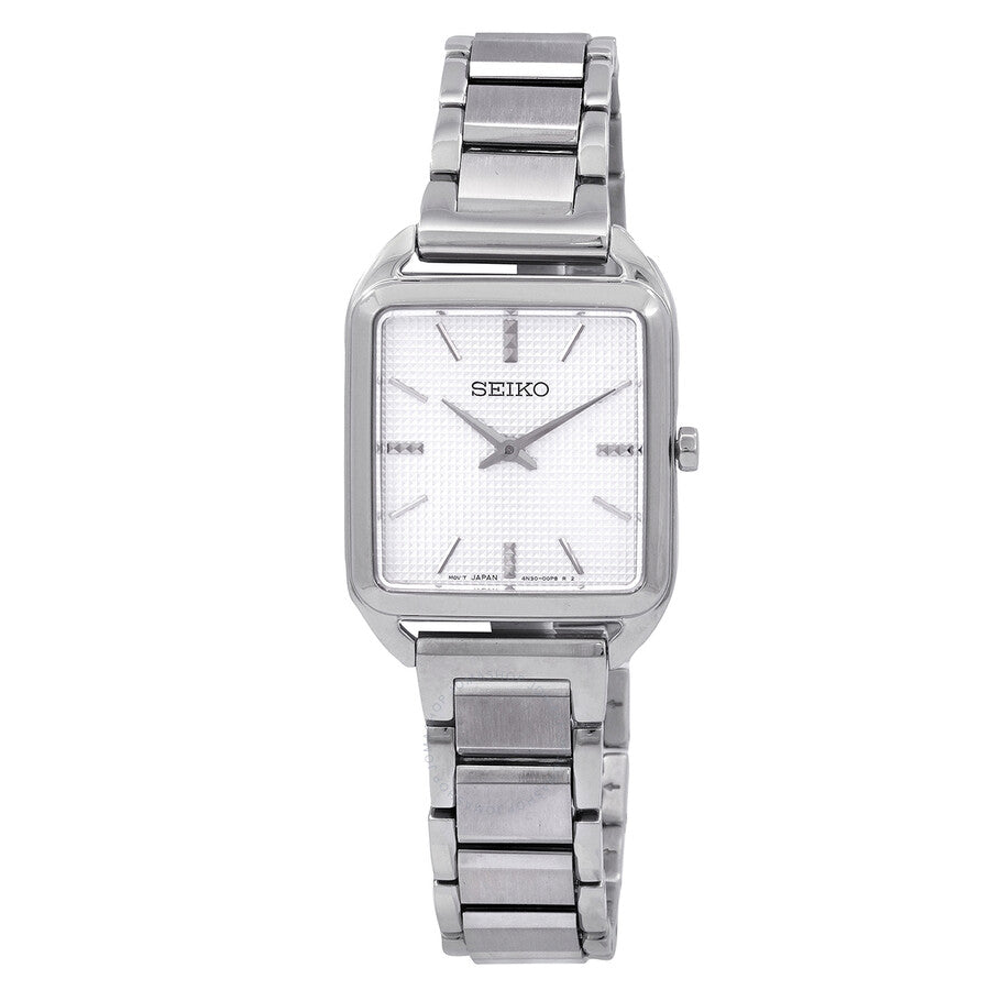 Seiko Essentials Quartz Silver Dial Ladies Watch SWR073 - Dawson Watches