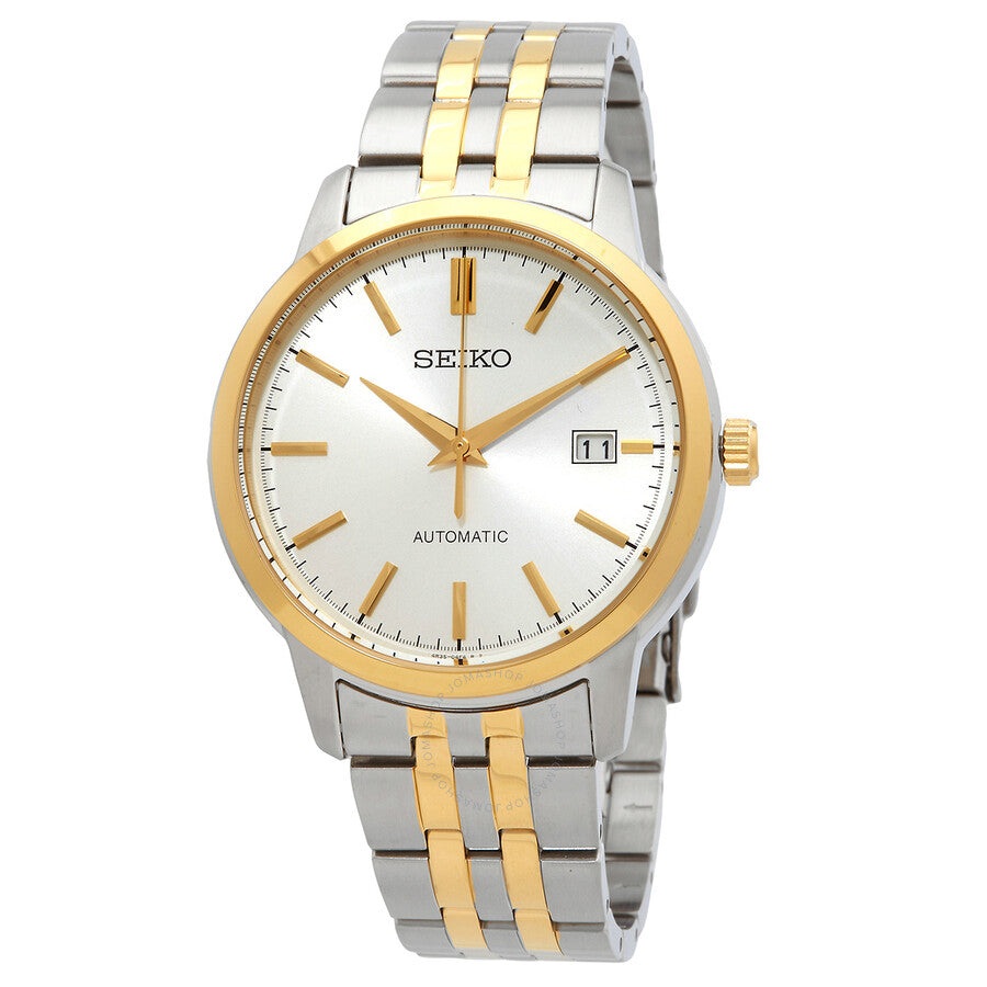 Seiko Essentials Automatic Silver Dial Men's Watch SRPH92 - Dawson Watches