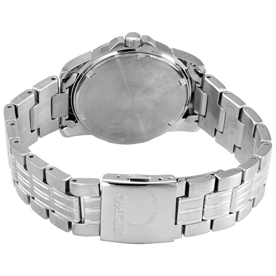 Seiko Essentials Quartz Black Dial Men's Watch SUR355 - The Watches Men & Co #3
