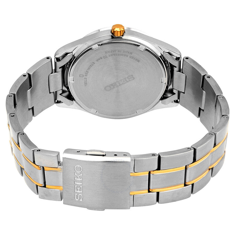 Seiko Essentials Quartz Black Dial Men's Watch SUR363 - Dawson Watches #3