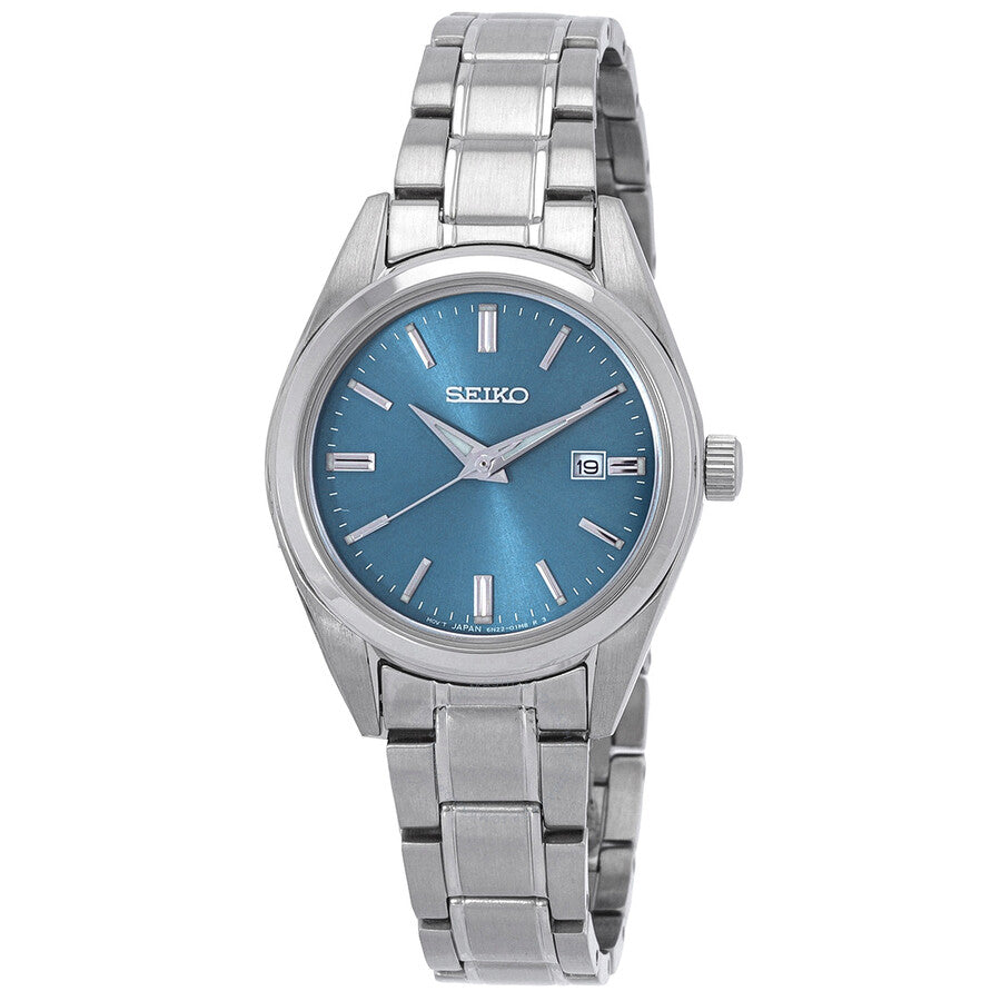 Seiko Essentials Quartz Blue Dial Ladies Watch SUR531 - Dawson Watches