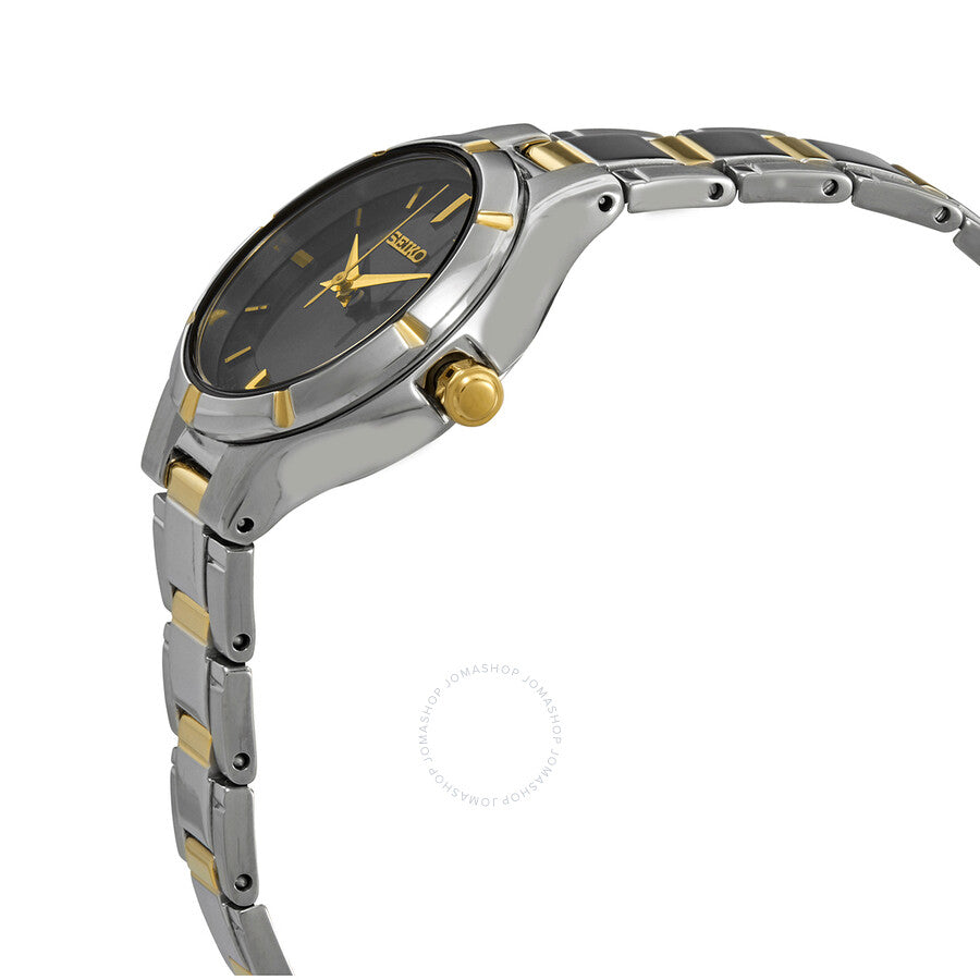 Seiko Essentials Quartz Charcoal Sunray Dial Ladies Watch SUR414 - Dawson Watches #2