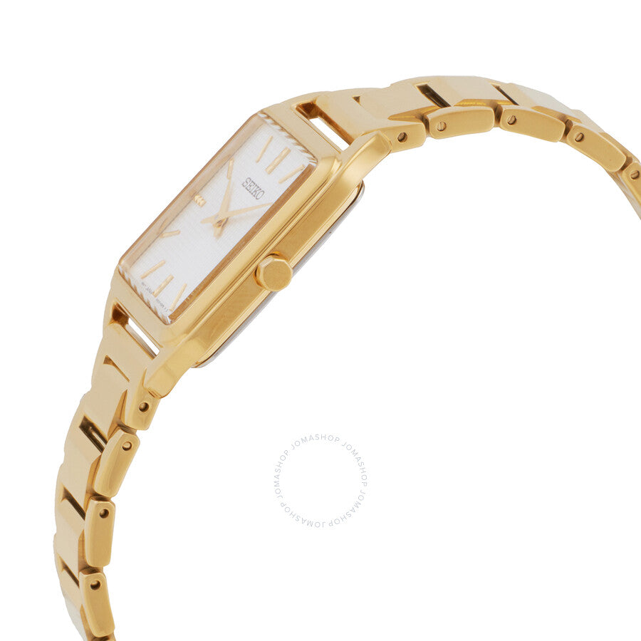 Seiko Essentials Quartz Gold Dial Ladies Watch SWR078 - Dawson Watches #2