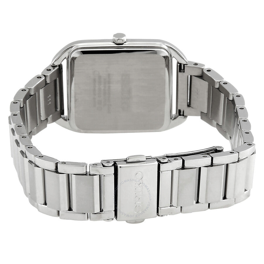 Seiko Essentials Quartz Green Dial Ladies Watch SWR075P1 - The Watches Men & Co #3
