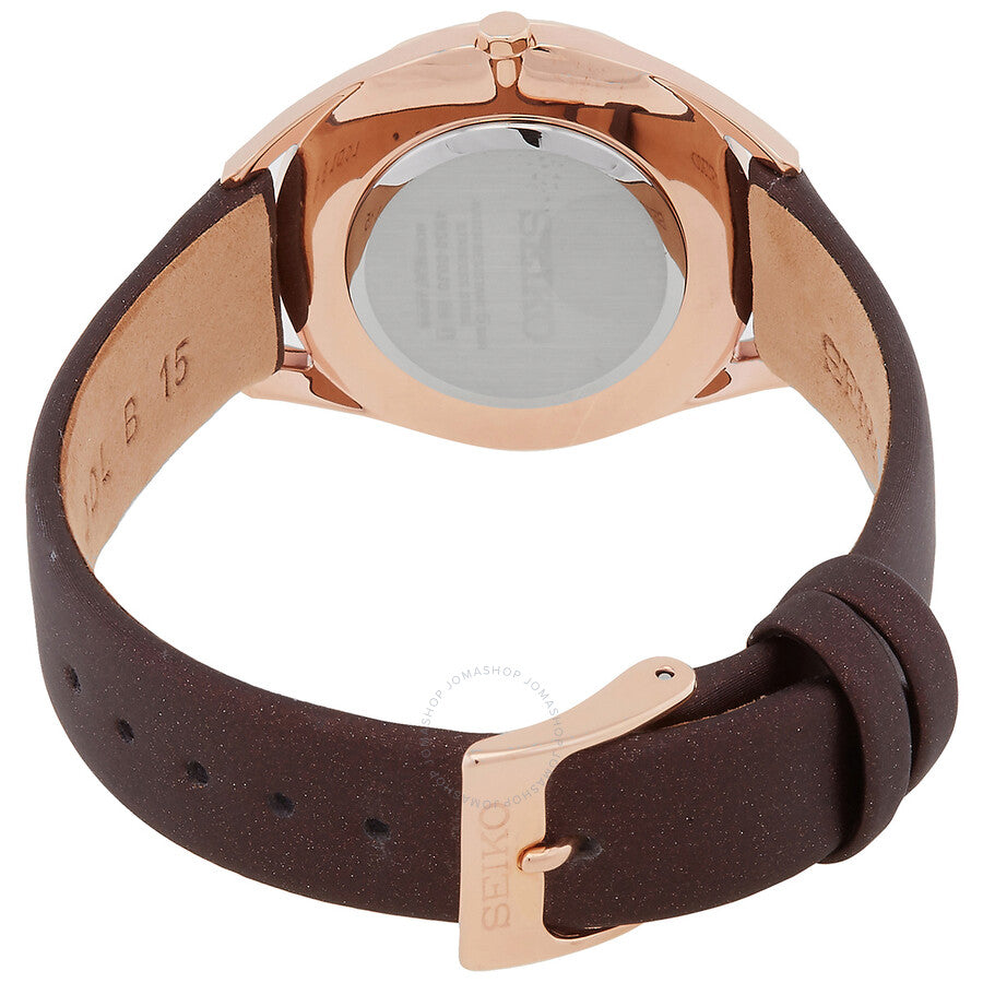 Seiko Essentials Quartz Bordeaux Dial Ladies Watch SWR082 - Dawson Watches #3