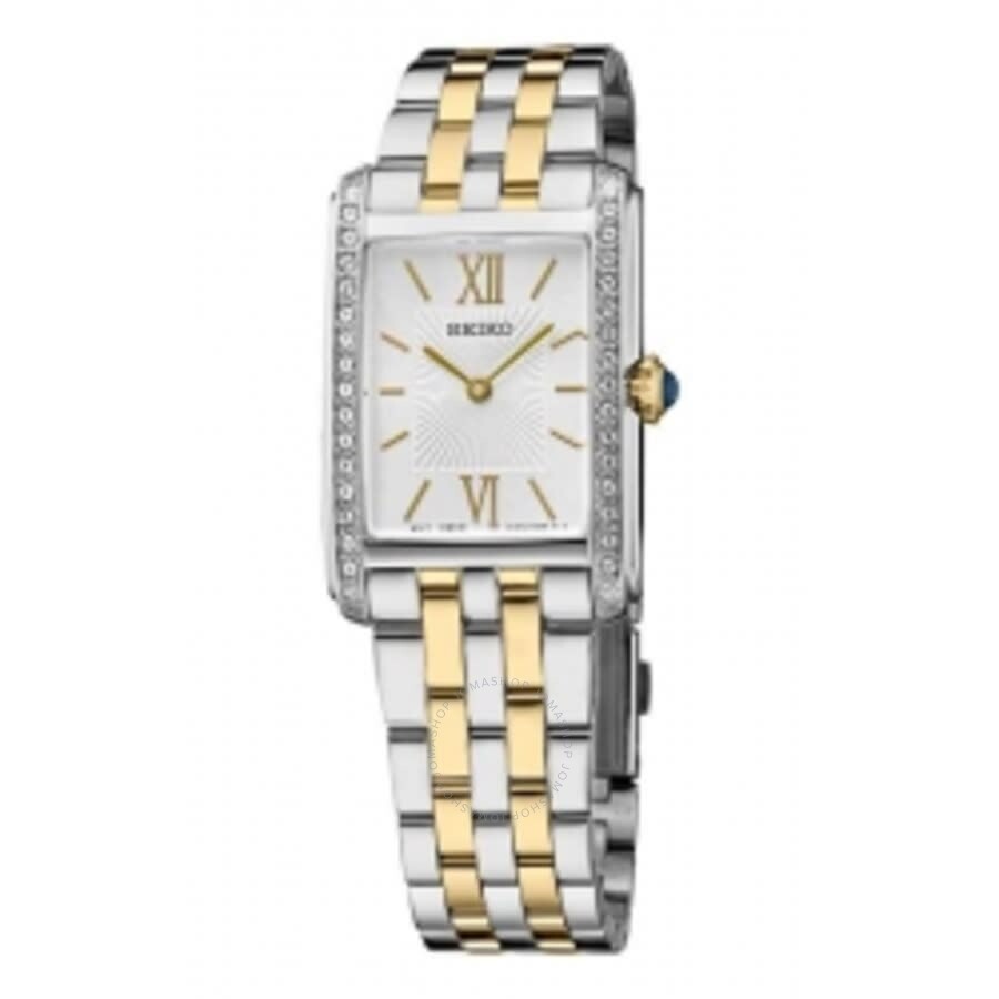 Seiko Essentials Quartz Silver Dial Ladies Watch SWR093 - Dawson Watches