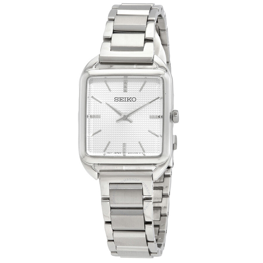 Seiko Essentials Quartz White Dial Ladies Watch SWR073P1 - Dawson Watches
