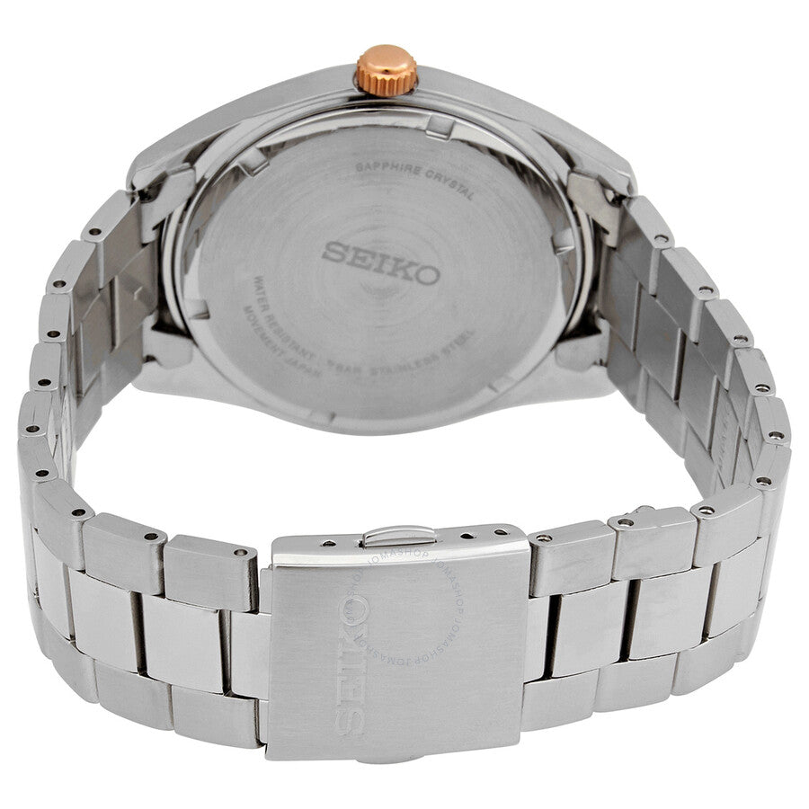 Seiko Neo Classic Quartz Black Dial Men's Watch SUR344P1 - Dawson Watches #3