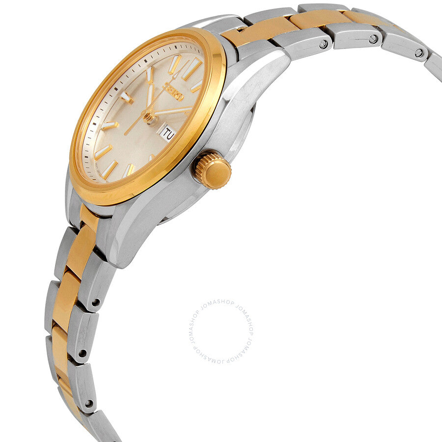 Seiko Neo Classic Quartz Gold Dial Two-tone Ladies Watch SUR354P1 - Dawson Watches #2
