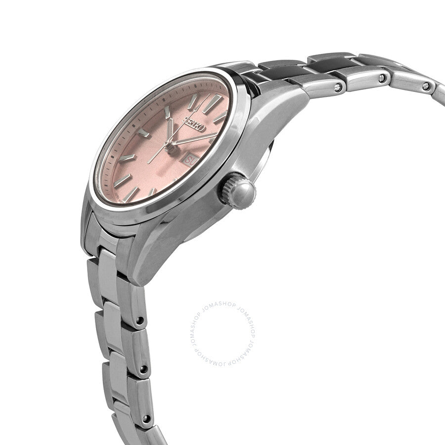 Seiko Neo Classic Quartz Pink Dial Ladies Watch SUR351P1 - Dawson Watches #2
