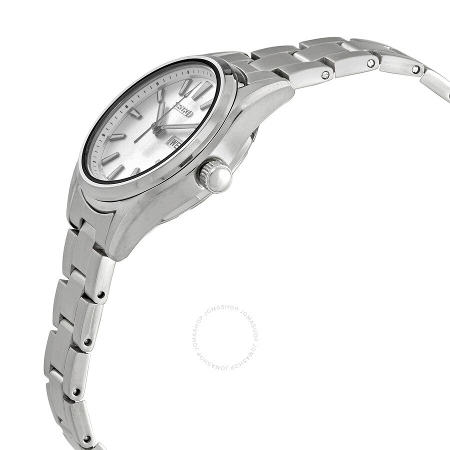 Seiko Neo Classic Quartz Silver Dial Ladies Watch SUR349P1 - Dawson Watches #2