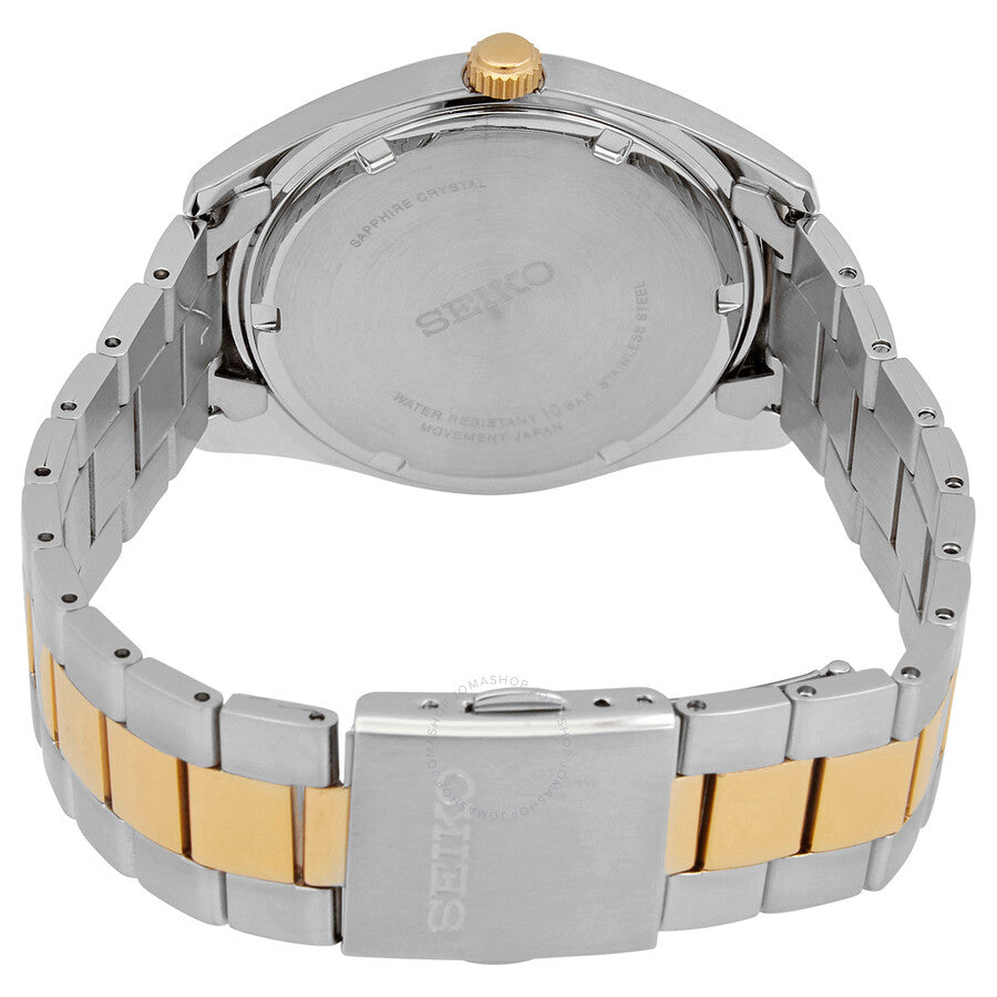 Seiko Neo Classic Quartz Silver Dial Men's Watch SUR446P1 - The Watches Men & Co #3