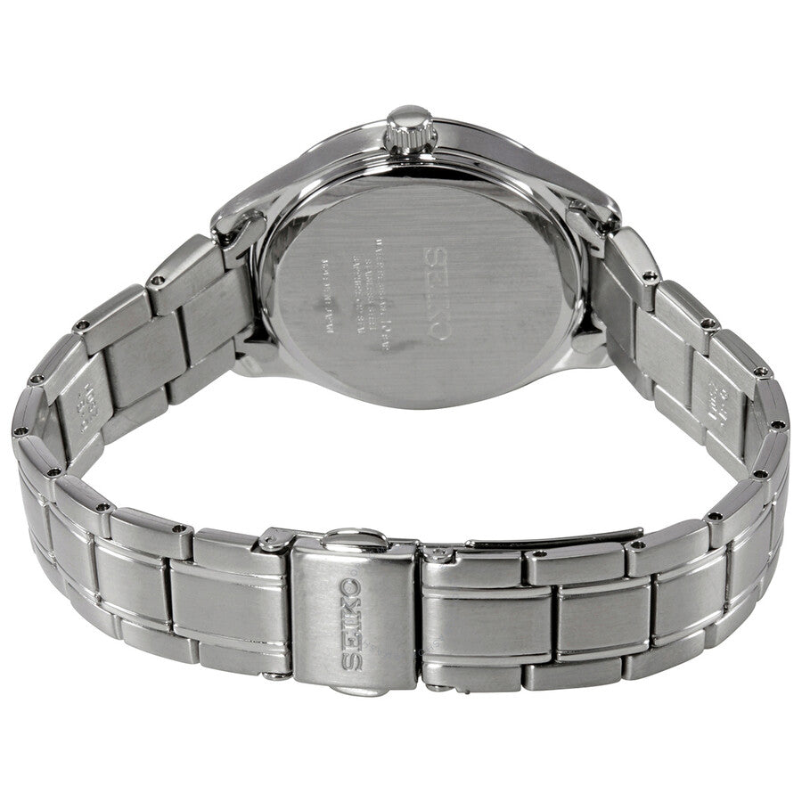 Seiko Noble Quartz Blue Dial Ladies Watch SUR425 - The Watches Men & Co #3