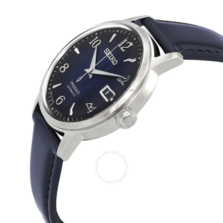 Seiko Presage Cocktail Time Automatic Blue Dial Men's Watch SRPE43 - Dawson Watches #2