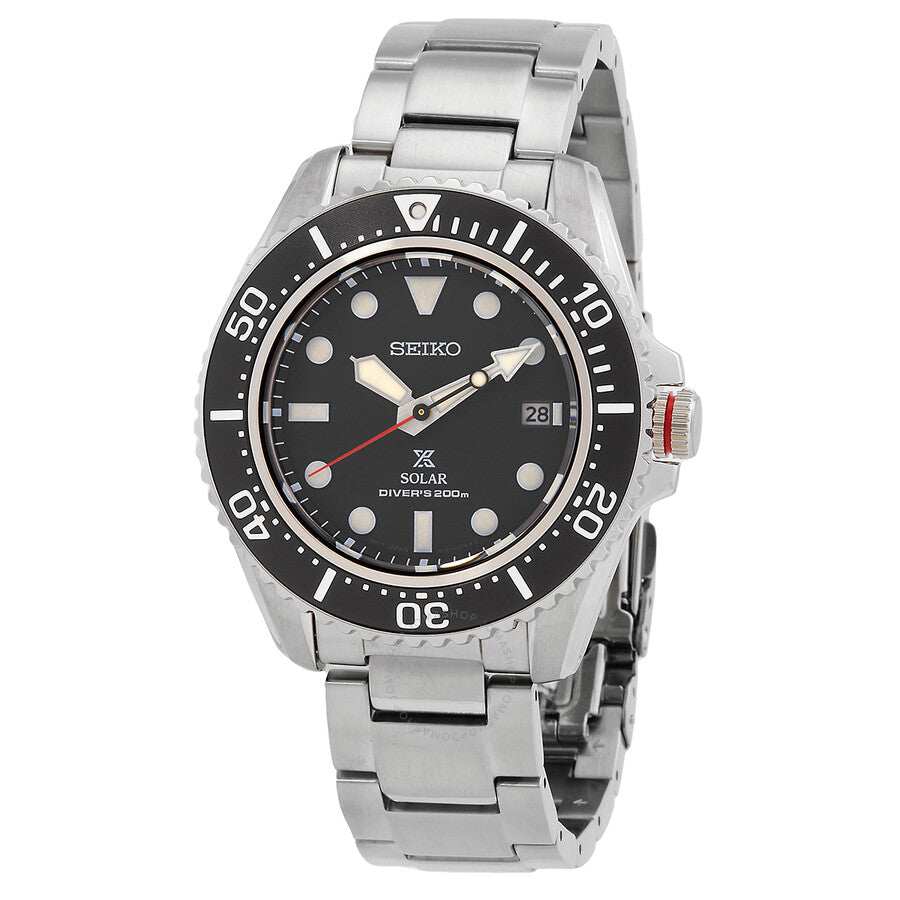 Seiko Prospex Black Dial Men's Watch SNE589P1 - Dawson Watches