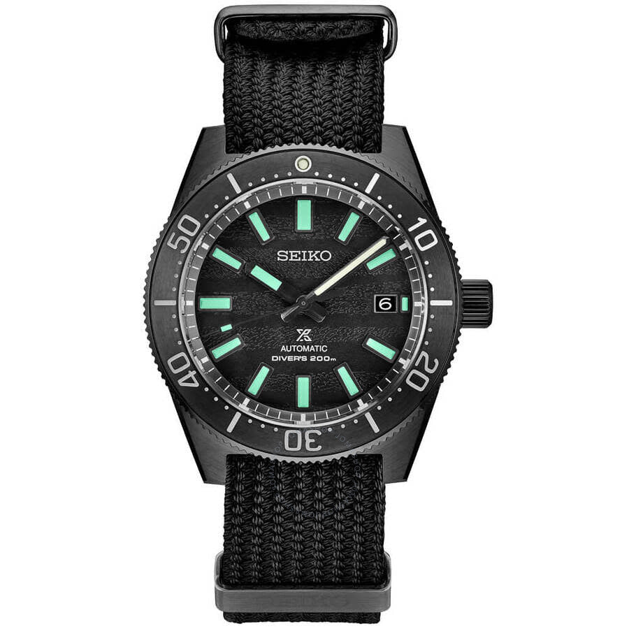 Seiko Prospex Luxe 62Mas Automatic Black Dial Men's Watch SLA067 - Dawson Watches