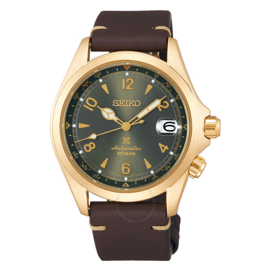 Seiko Prospex Luxe Automatic Green Dial Men's Watch SPB210 - Dawson Watches