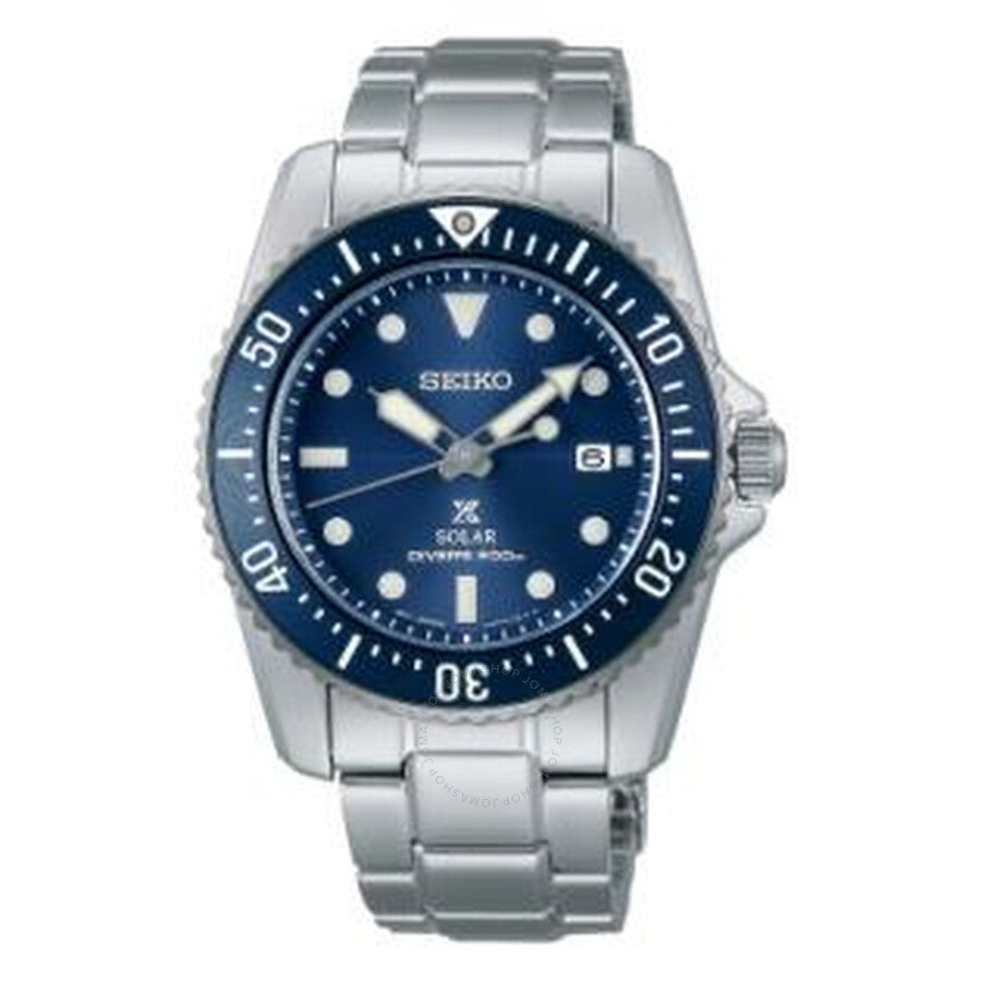 Seiko Prospex Quartz Blue Dial Men's Watch SNE585P1 - Dawson Watches