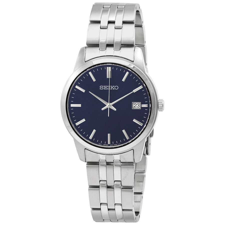Seiko Quartz Blue Dial Men's Watch SUR399P1 - Dawson Watches