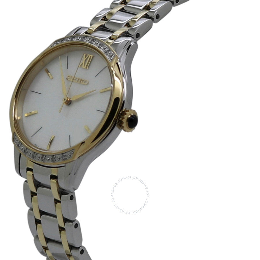Seiko Quartz Cream Dial Ladies Watch SRZ544P1 - Dawson Watches #2