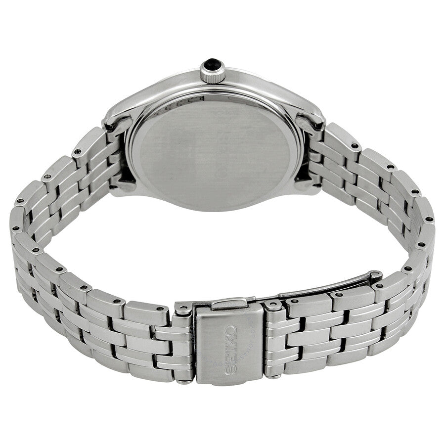 Seiko Quartz Cream Dial Ladies Watch SWR069P1 - The Watches Men & Co #3