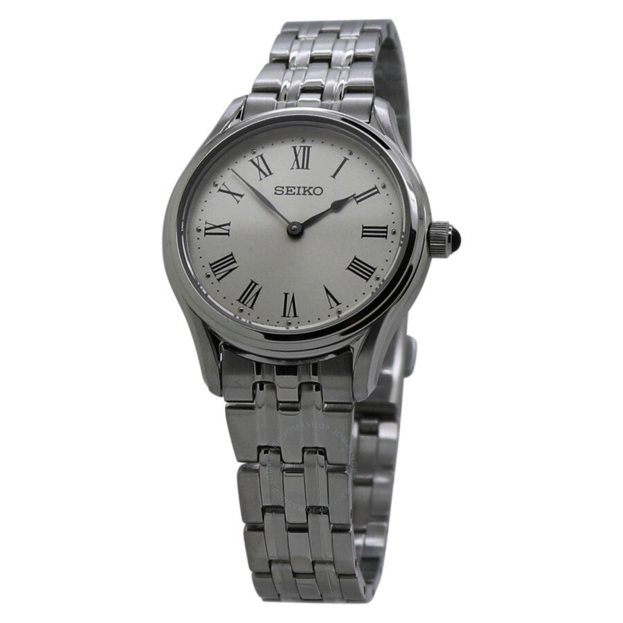 Seiko Quartz Cream Dial Ladies Watch SWR069P1 - Dawson Watches