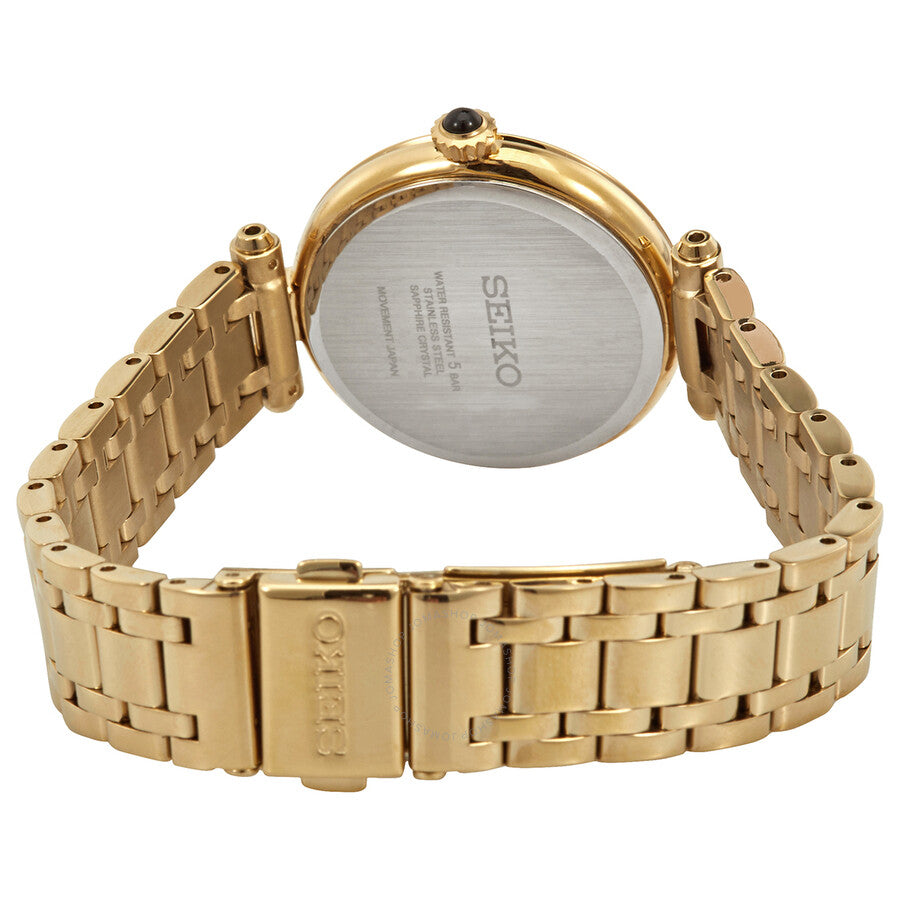 Seiko Quartz Crystal White Dial Ladies Watch SRZ536P1 - Dawson Watches #3