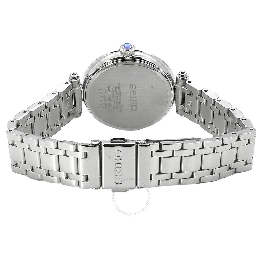 Seiko Quartz Diamond Green Dial Ladies Watch SRZ535P1 - Dawson Watches #3