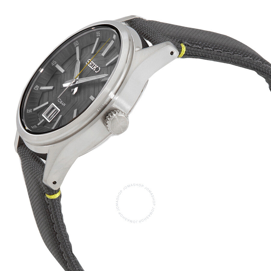 Seiko Quartz Grey Dial Men's Watch SUR543 - Dawson Watches #2