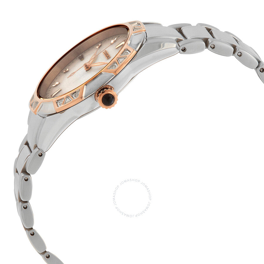 Seiko Quartz Mother of Pearl Dial Ladies Watch SKK730P1 - Dawson Watches #2
