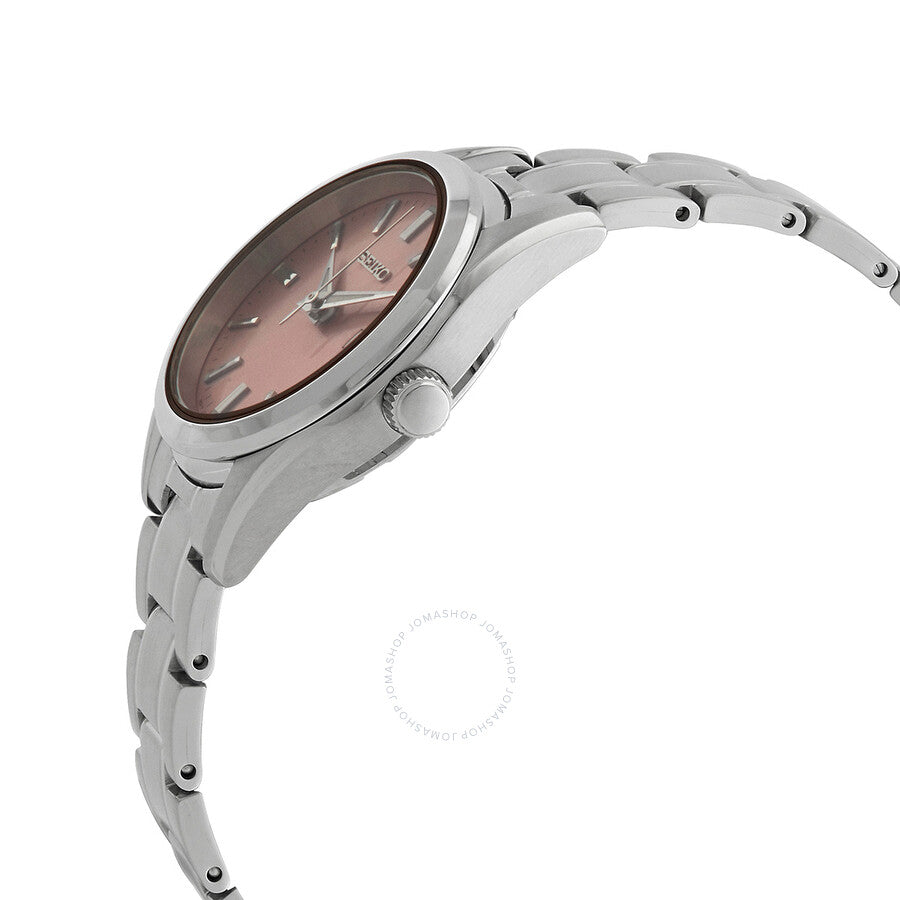 Seiko Quartz Pink Dial Ladies Watch SUR529 - The Watches Men & Co #2