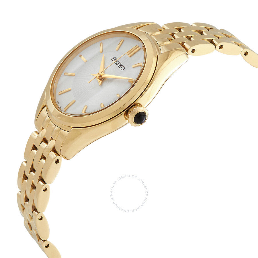 Seiko Quartz White Dial Ladies Watch SUR538 - Dawson Watches #2