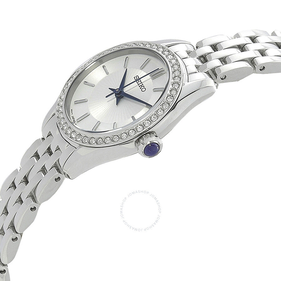 Seiko Quartz White Dial Ladies Watch SUR539 - Dawson Watches #2
