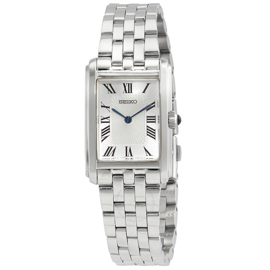 Seiko Quartz White Dial Ladies Watch SWR083P1 - Dawson Watches