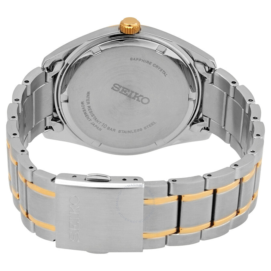 Seiko Quartz White Dial Two-tone Men's Watch SUR312P1 - Dawson Watches #3