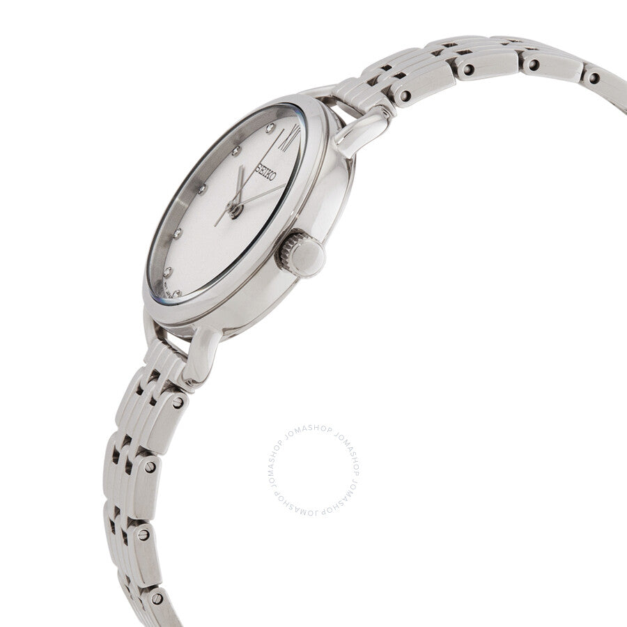 Seiko Quartz White Dial Watch SUR697P1 - Dawson Watches #2